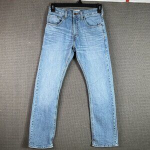 Signature Levi Strauss Bootcut Jeans Men' 28x30 Blue Denim Stretch Medium Wash